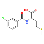 METHIONINE, N-(3-CHLOROBENZOYL)-