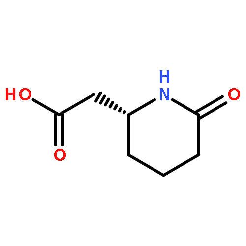 2-Piperidineacetic acid, 6-oxo-, (R)-