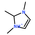 1H-Imidazolium, 1,2,3-trimethyl-