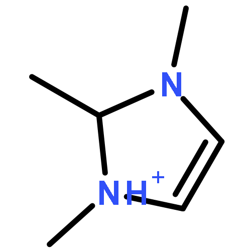 1H-Imidazolium, 1,2,3-trimethyl-