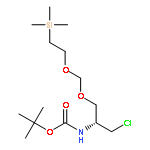 [2-(R)-chloro-1-(2-trimethylsilanyl-ethoxymethoxymethyl)-ethyl]-carbamic acid tert-butyl ester