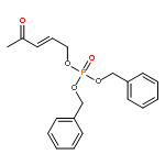 Phosphoric acid, (2E)-4-oxo-2-pentenyl bis(phenylmethyl) ester