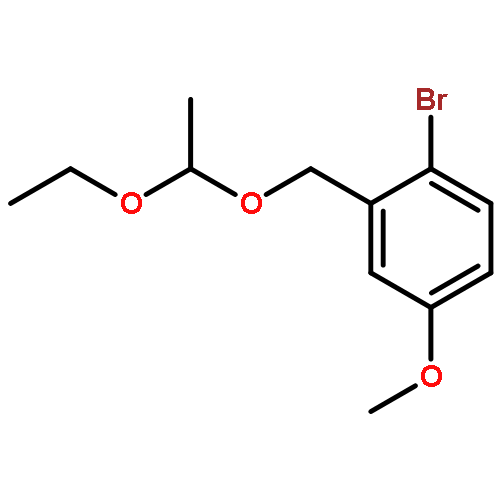 Benzene, 1-bromo-2-[(1-ethoxyethoxy)methyl]-4-methoxy-