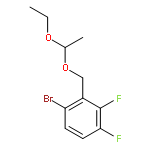 Benzene, 1-bromo-2-[(1-ethoxyethoxy)methyl]-3,4-difluoro-