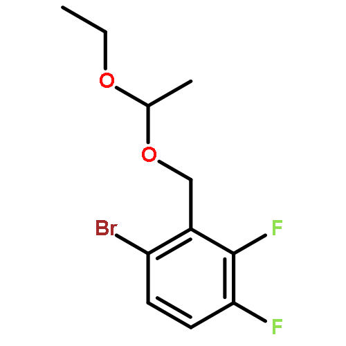 Benzene, 1-bromo-2-[(1-ethoxyethoxy)methyl]-3,4-difluoro-