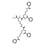 L-Lysine, N2,N6-bis(N2,N6-dibenzoyl-L-lysyl)-, methyl ester