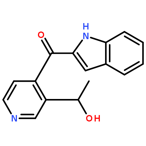 METHANONE, [3-(1-HYDROXYETHYL)-4-PYRIDINYL]-1H-INDOL-2-YL-