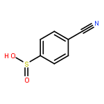 Benzenesulfinic acid, 4-cyano-