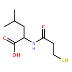 L-Leucine, N-(3-mercapto-1-oxopropyl)-