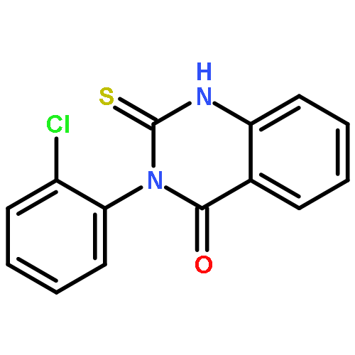 4(1H)-Quinazolinone,3-(2-chlorophenyl)-2,3-dihydro-2-thioxo-