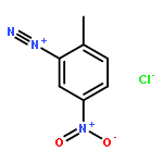 Benzenediazonium, 2-methyl-5-nitro-, chloride