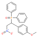 PHOSPHINE OXIDE, [1-(4-METHOXYPHENYL)-2-NITROETHYL]DIPHENYL-