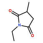 2,5-PYRROLIDINEDIONE, 1-ETHYL-3-METHYL-