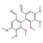 [1,1'-Biphenyl]-2,2'-dicarboxaldehyde, 4,4',5,5',6,6'-hexamethoxy-