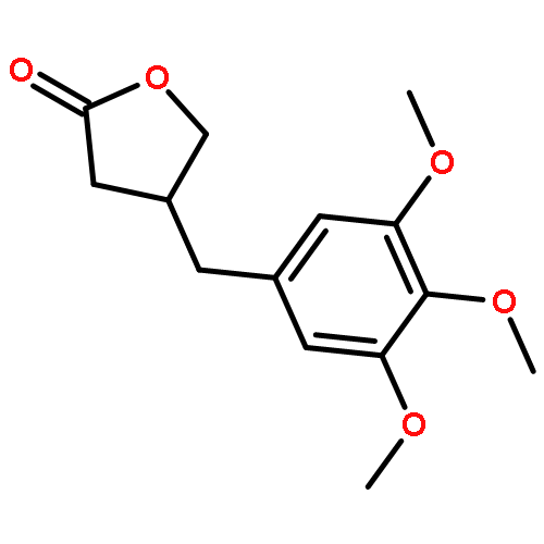 2(3H)-FURANONE, DIHYDRO-4-[(3,4,5-TRIMETHOXYPHENYL)METHYL]-