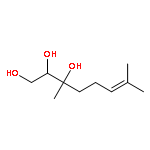 6-Octene-1,2,3-triol, 3,7-dimethyl-