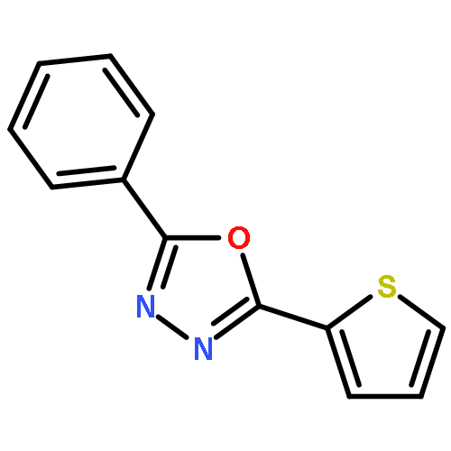 2-(thiophen-2-yl)-5-phenyl-1,3,4-oxadiazole