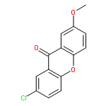 9H-Xanthen-9-one, 2-chloro-7-methoxy-