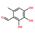 BENZALDEHYDE, 2,3,4-TRIHYDROXY-6-METHYL-