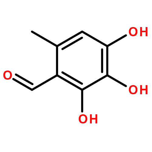 BENZALDEHYDE, 2,3,4-TRIHYDROXY-6-METHYL-