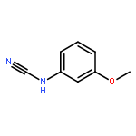 CYANAMIDE, (3-METHOXYPHENYL)-