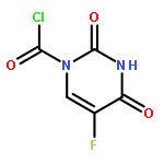 1(2H)-Pyrimidinecarbonylchloride, 5-fluoro-3,4-dihydro-2,4-dioxo-