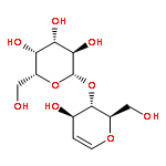 D-arabino-Hex-1-enitol,1,5-anhydro-2-deoxy-4-O-b-D-galactopyranosyl-