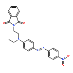 1H-Isoindole-1,3(2H)-dione,2-[2-[ethyl[4-[2-(4-nitrophenyl)diazenyl]phenyl]amino]ethyl]-