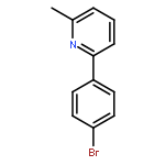 PYRIDINE, 2-(4-BROMOPHENYL)-6-METHYL-