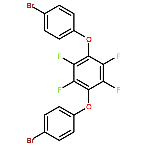 BENZENE, 1,4-BIS(4-BROMOPHENOXY)-2,3,5,6-TETRAFLUORO-