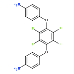 Benzenamine, 4,4'-[(2,3,5,6-tetrafluoro-1,4-phenylene)bis(oxy)]bis-