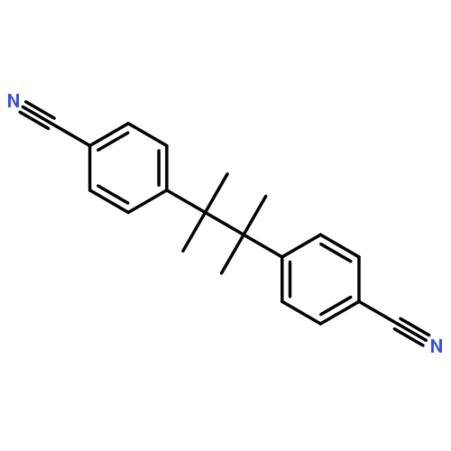 Benzonitrile, 4,4'-(1,1,2,2-tetramethyl-1,2-ethanediyl)bis-