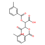 (2R,3R)-2,3-Bis[(3-methylbenzoyl)oxy]succinic acid