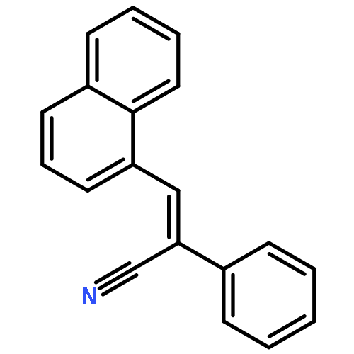 Benzeneacetonitrile, a-(1-naphthalenylmethylene)-