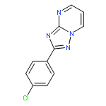 2-(4-chlorophenyl)[1,2,4]triazolo[1,5-a]pyrimidine