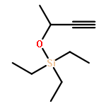 Silane, triethyl[(1-methyl-2-propynyl)oxy]-