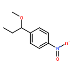 Benzene, 1-(1-methoxypropyl)-4-nitro-