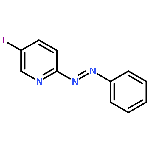 PYRIDINE, 5-IODO-2-(PHENYLAZO)-