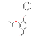 Benzaldehyde, 3-(acetyloxy)-4-(phenylmethoxy)-