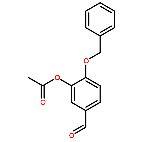 Benzaldehyde, 3-(acetyloxy)-4-(phenylmethoxy)-