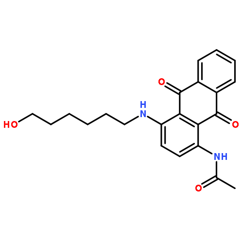 Acetamide,N-[9,10-dihydro-4-[(6-hydroxyhexyl)amino]-9,10-dioxo-1-anthracenyl]-