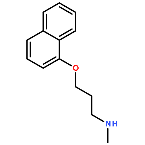 1-Propanamine, N-methyl-3-(1-naphthalenyloxy)-