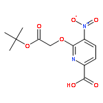 2-Pyridinecarboxylic acid,6-[2-(1,1-dimethylethoxy)-2-oxoethoxy]-5-nitro-