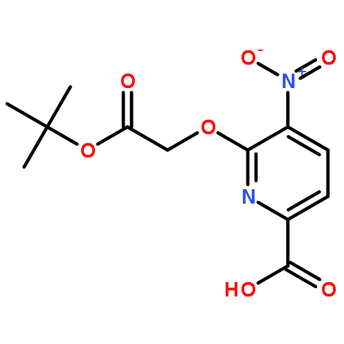 2-Pyridinecarboxylic acid,6-[2-(1,1-dimethylethoxy)-2-oxoethoxy]-5-nitro-