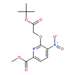 2-PYRIDINECARBOXYLIC ACID, 6-[2-(1,1-DIMETHYLETHOXY)-2-OXOETHOXY]-5-NITRO-, METHYL ESTER