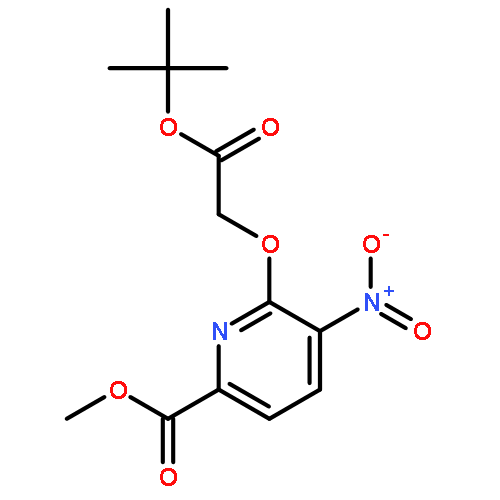 2-PYRIDINECARBOXYLIC ACID, 6-[2-(1,1-DIMETHYLETHOXY)-2-OXOETHOXY]-5-NITRO-, METHYL ESTER