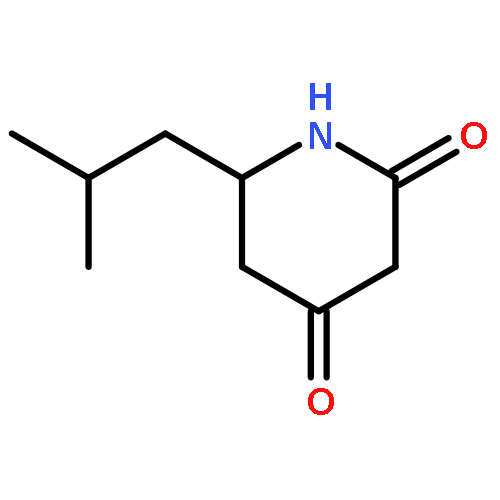 2,4-Piperidinedione, 6-(2-methylpropyl)-, (6S)-