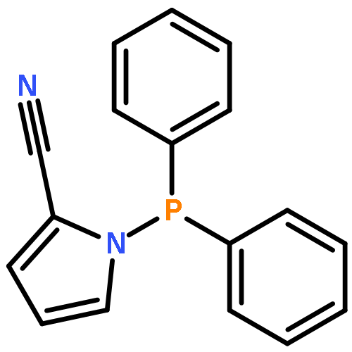 1H-Pyrrole-2-carbonitrile, 1-(diphenylphosphino)-