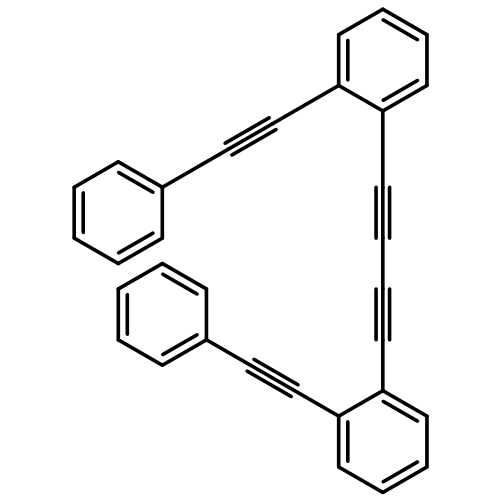 Benzene, 1,1'-(1,3-butadiyne-1,4-diyl)bis[2-(phenylethynyl)-