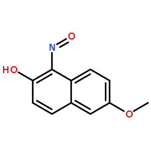 2-NAPHTHALENOL, 6-METHOXY-1-NITROSO-